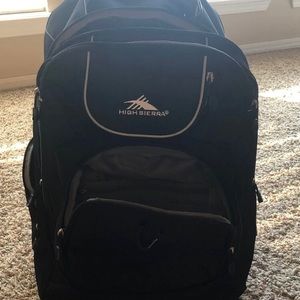 Sold***High Sierra Wheeled Backpack